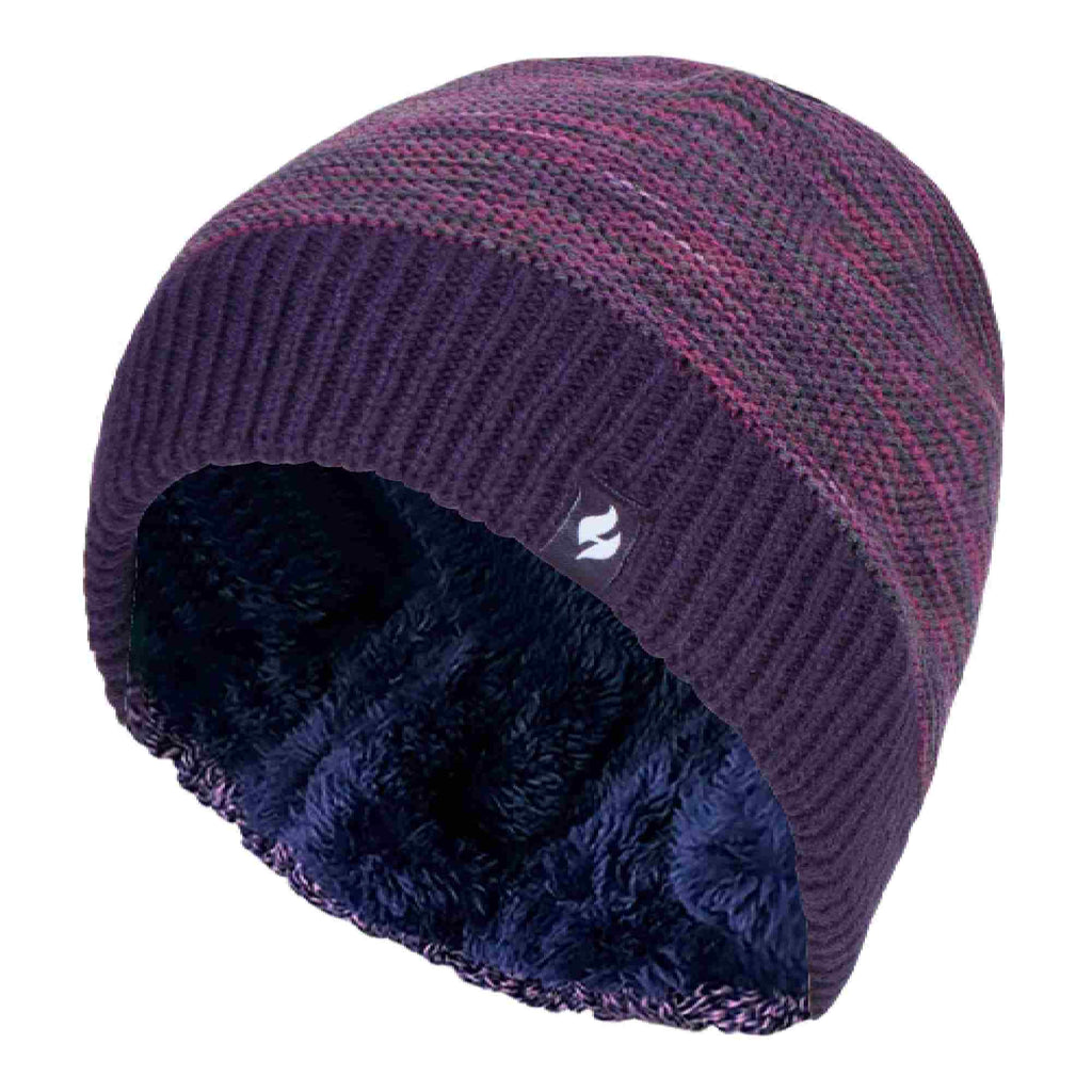 Ladies Thermal Knitted Beanie Hat for Winter