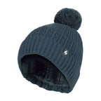 Ladies Winter Ribbed Thermal Cable Knit Beanie Pom Pom Hat