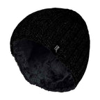 Mens 3.4 TOG Soft Fleece Lined Ribbed Knitted Thermal Winter Hat