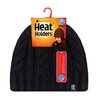 Ladies Cable Knit 3.4 Tog Fleece Lined Thermal Winter Hat