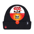 Mens Star Wars Black Thermal Beanie Hat for Winter