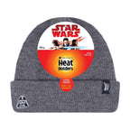 Mens Star Wars Black Thermal Beanie Hat for Winter