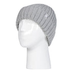 Girls Thick Chunky Ribbed Thermal Beanie Hat for Winter