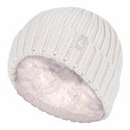 Girls Thick Chunky Ribbed Thermal Beanie Hat for Winter