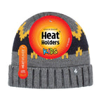 Boys Thick Ribbed Patterned Knitted Soft Beanie Hat