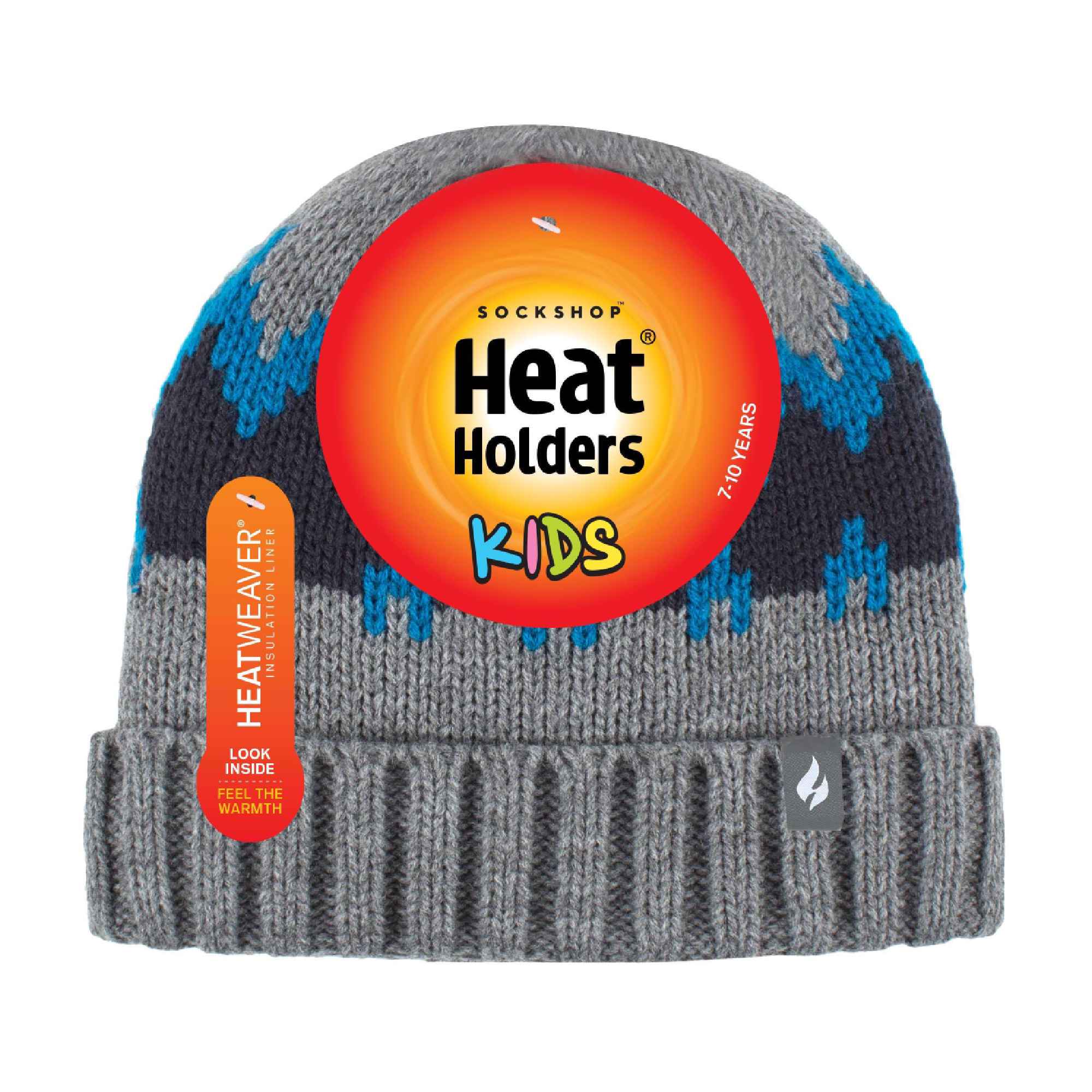 Boys Thick Ribbed Patterned Knitted Soft Beanie Hat