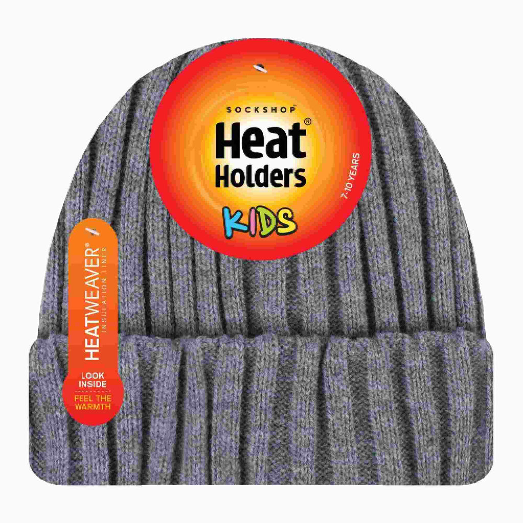 Boys Every Day Casual Wear Ribbed Turnover Winter Hat for Kids