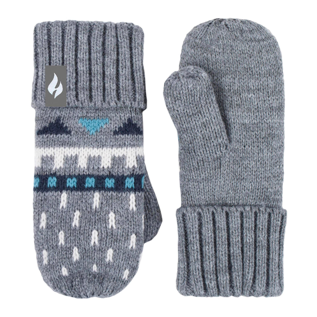 Heat Holders Boys Thermal Hat & Mittens Set