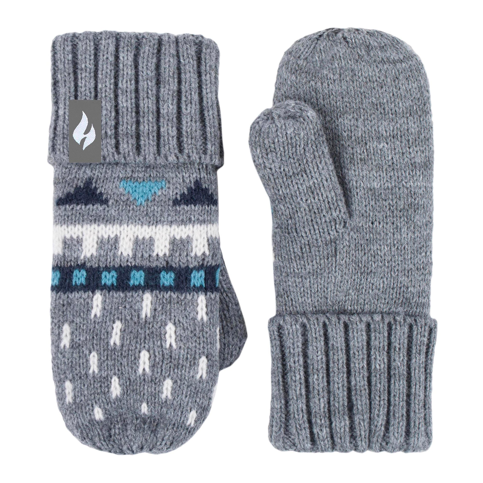 Heat Holders Boys Thermal Hat & Mittens Set