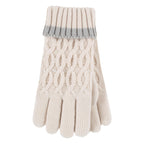 Girls Thermal Insulated Pom Pom Bobble Beanie Hat & Gloves
