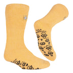 Childrens Minions Non Slip 2.3 Tog Thermal Slipper Socks with Grips