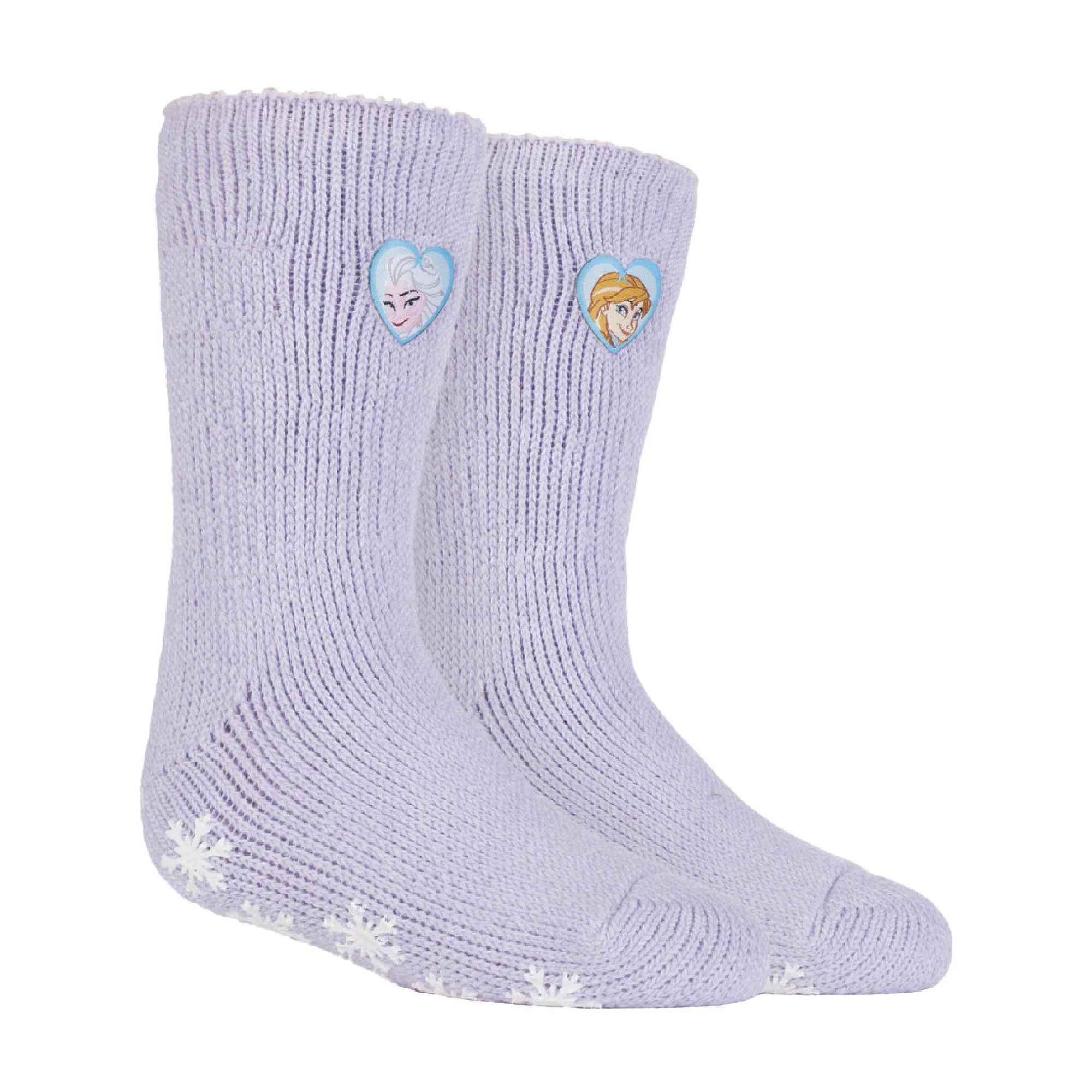 Childrens Character Themed Non Slip 2.3 Tog Thermal Slipper Socks