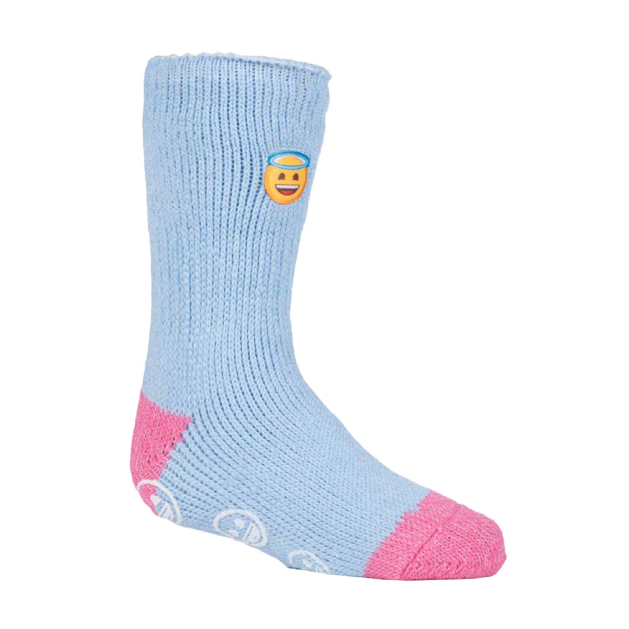 Childrens Character Themed Non Slip 2.3 Tog Thermal Slipper Socks