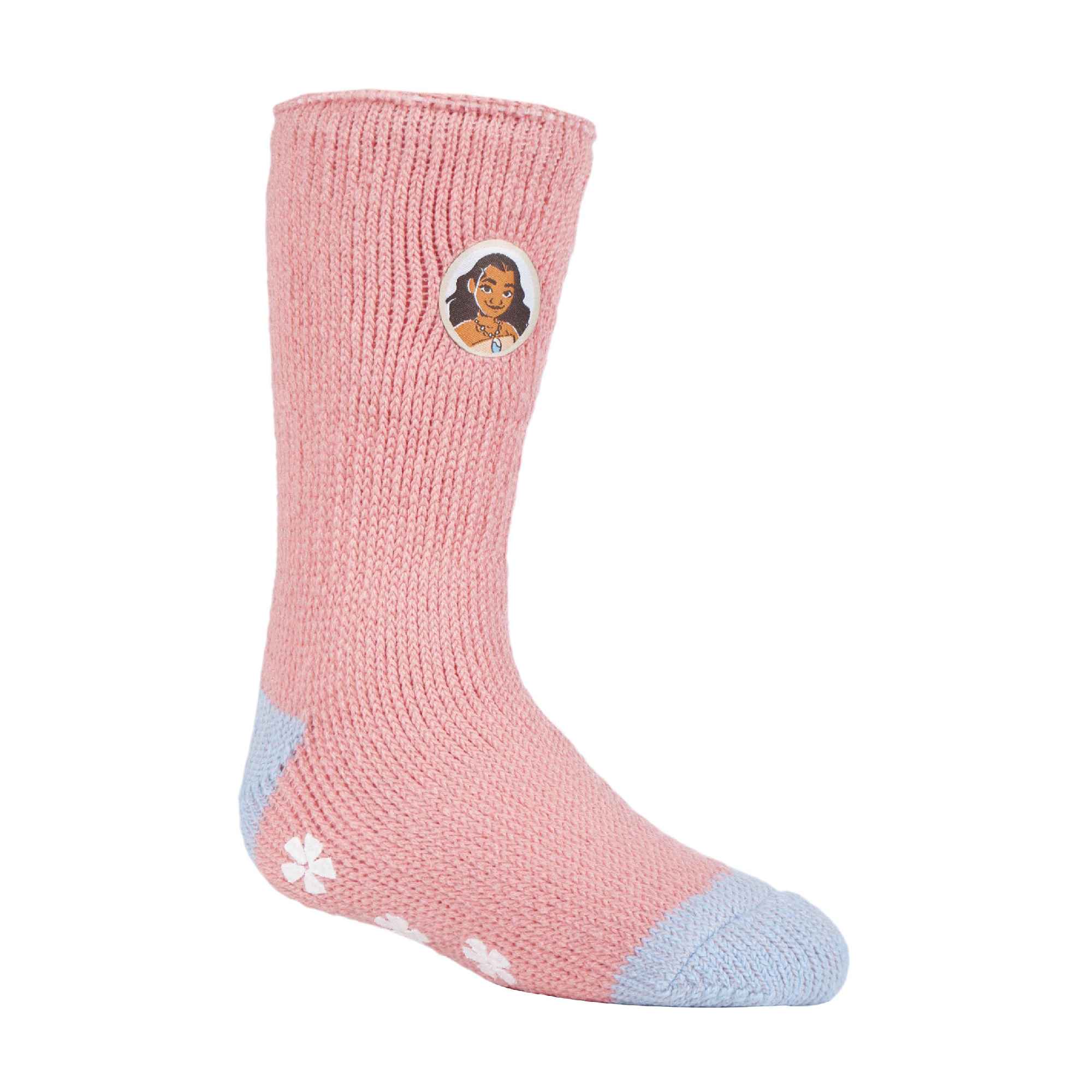 Childrens Character Themed Non Slip 2.3 Tog Thermal Slipper Socks