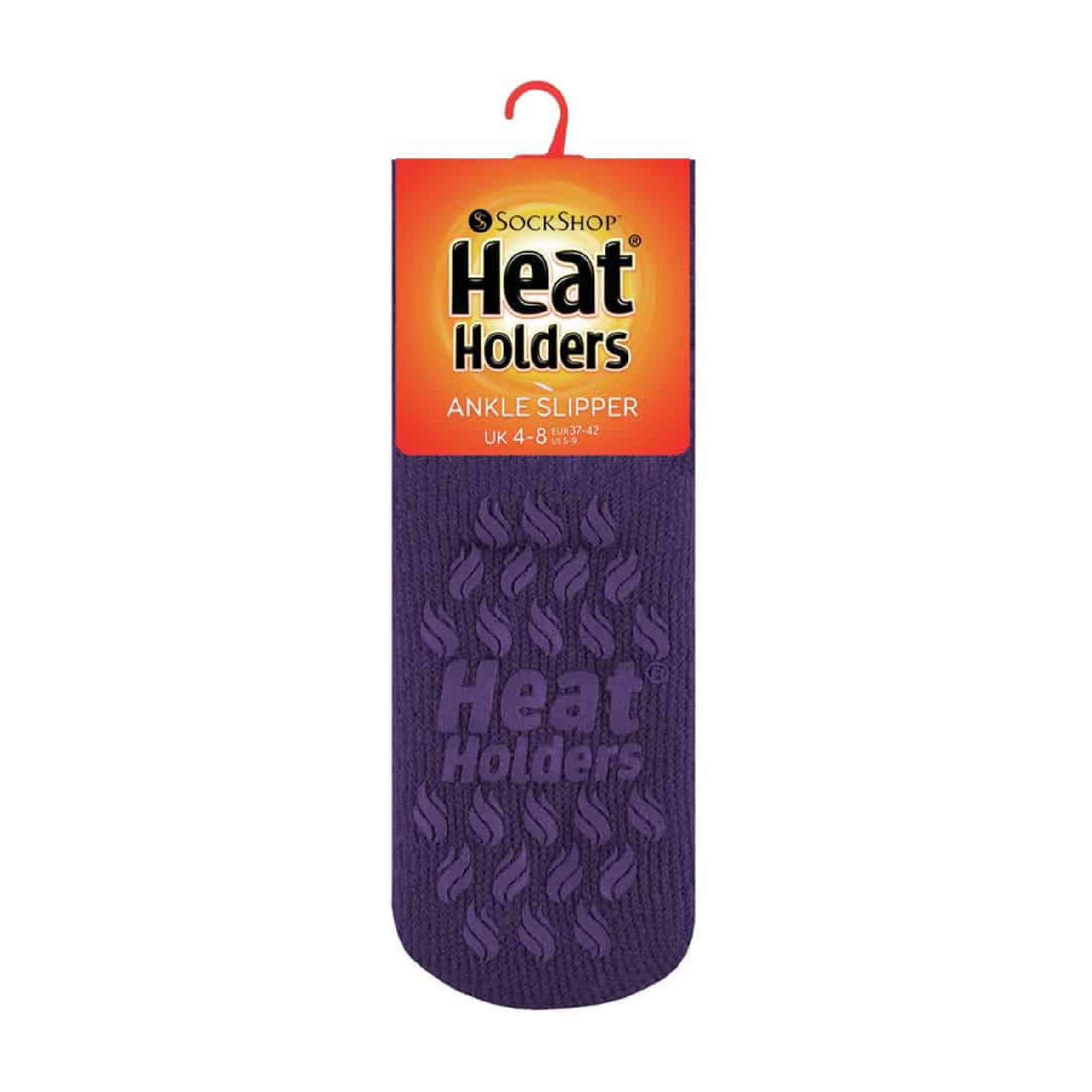 Ladies Thick Warm 2.3 Tog Thermal Low Cut Ankle Slipper Socks