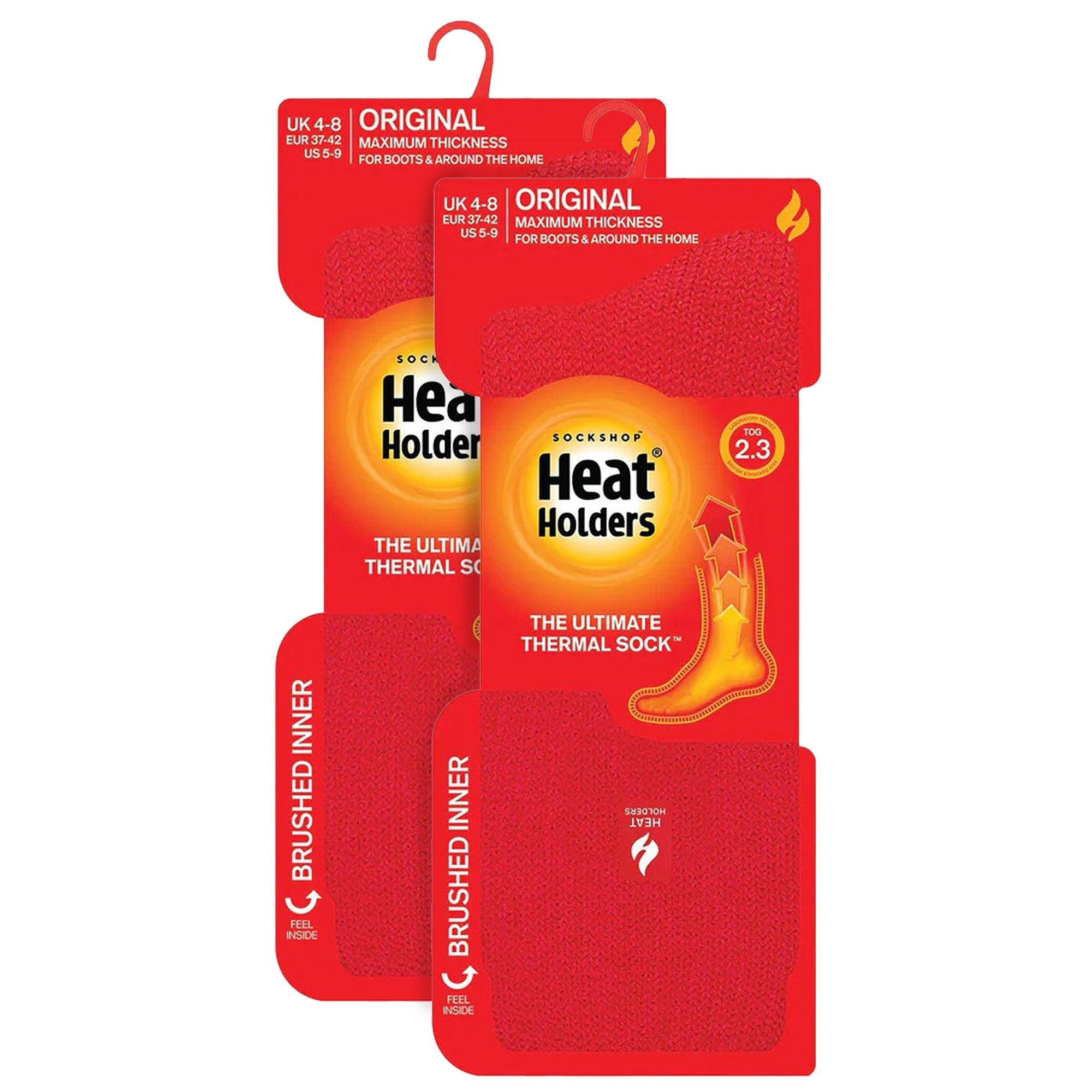 2 Pack Ladies Original Thermal Moisture Wicking Socks