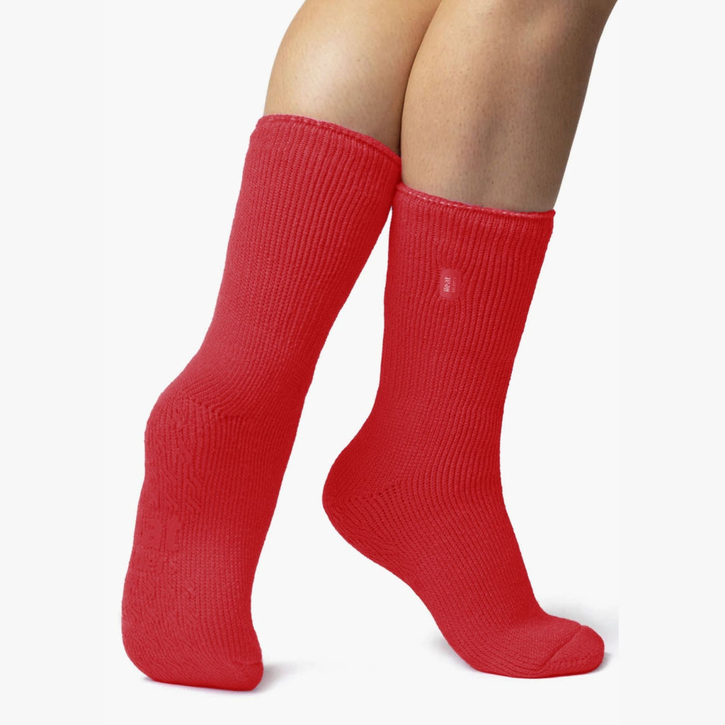 Ladies Extra Warm Fluffy Non Slip Thermal Slipper Socks