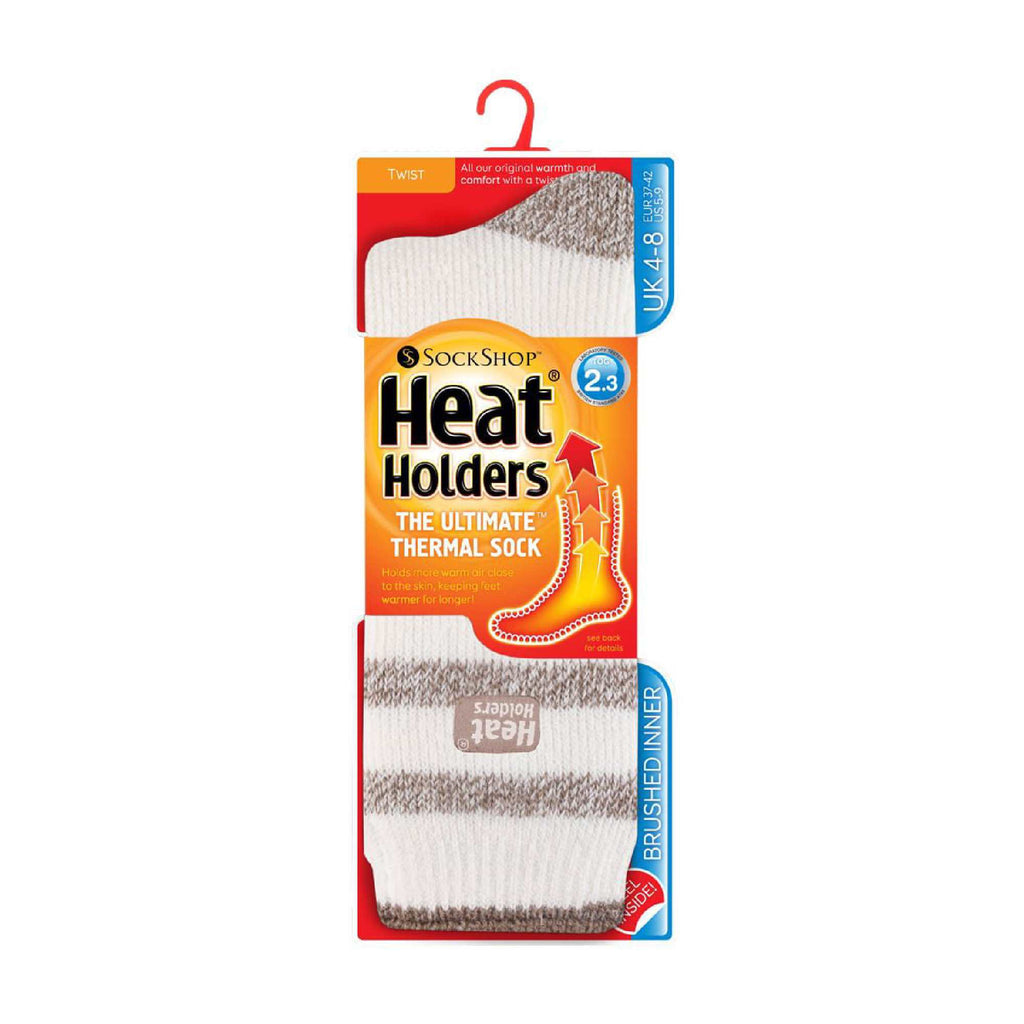 Ladies Twist Patterned Thick Winter Warm Thermal Socks