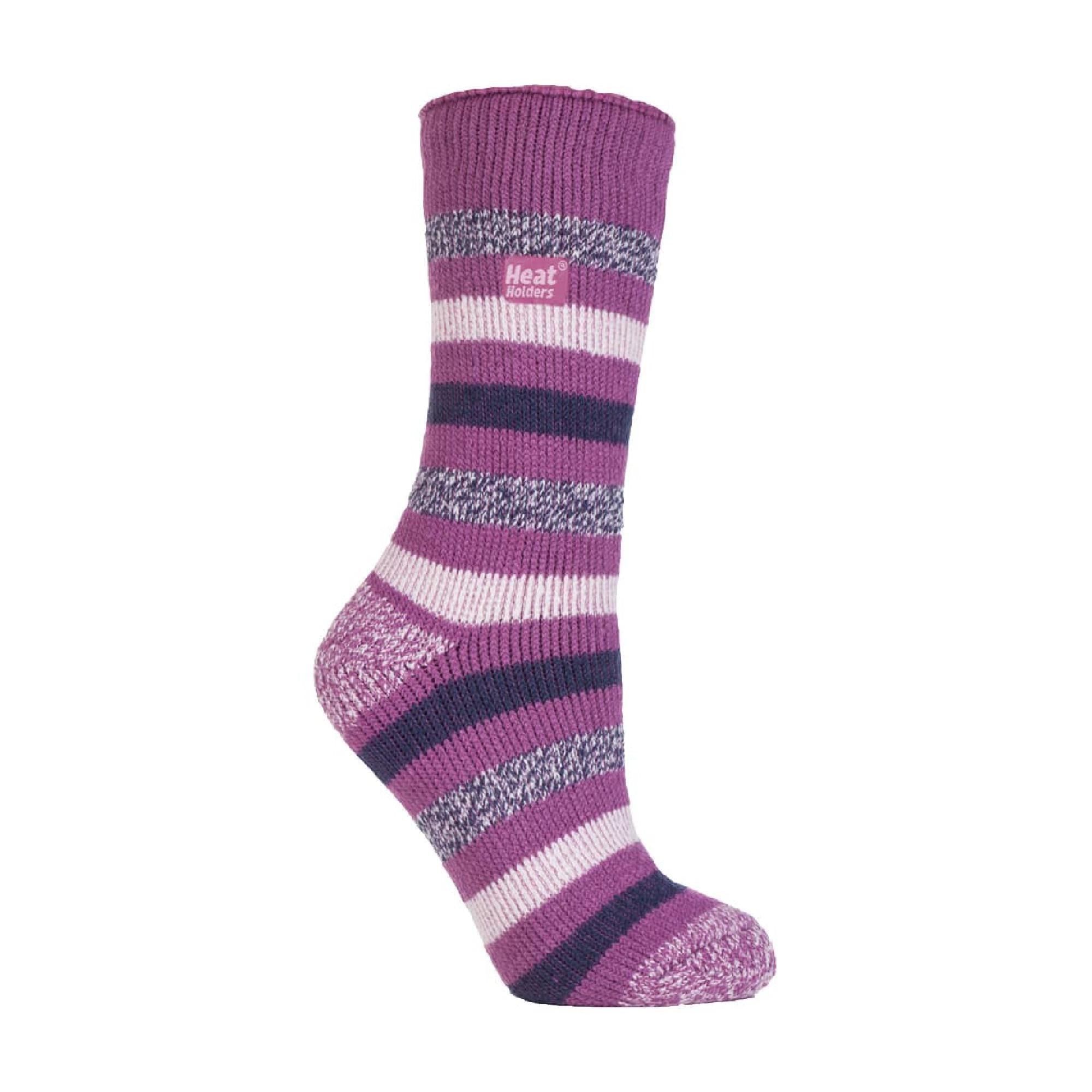 Ladies Twist Patterned Thick Winter Warm Thermal Socks