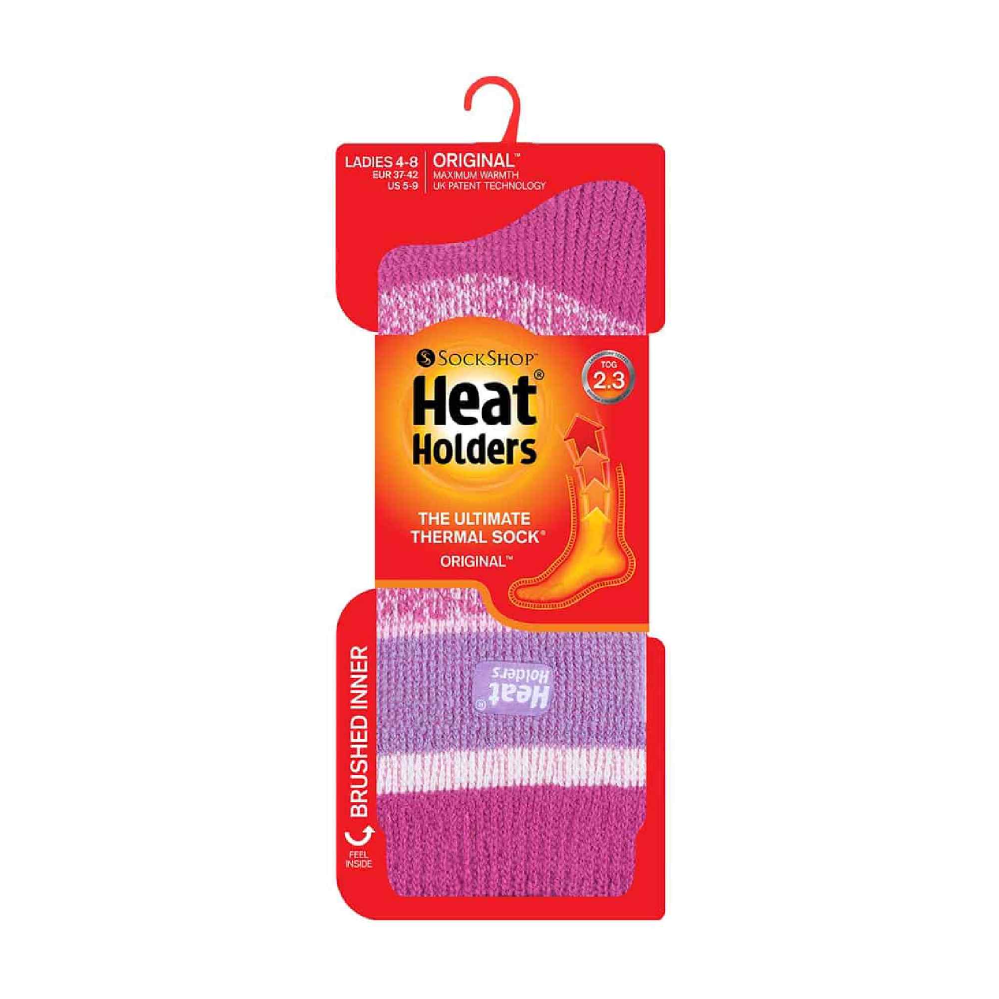 Ladies Twist Patterned Thick Winter Warm Thermal Socks
