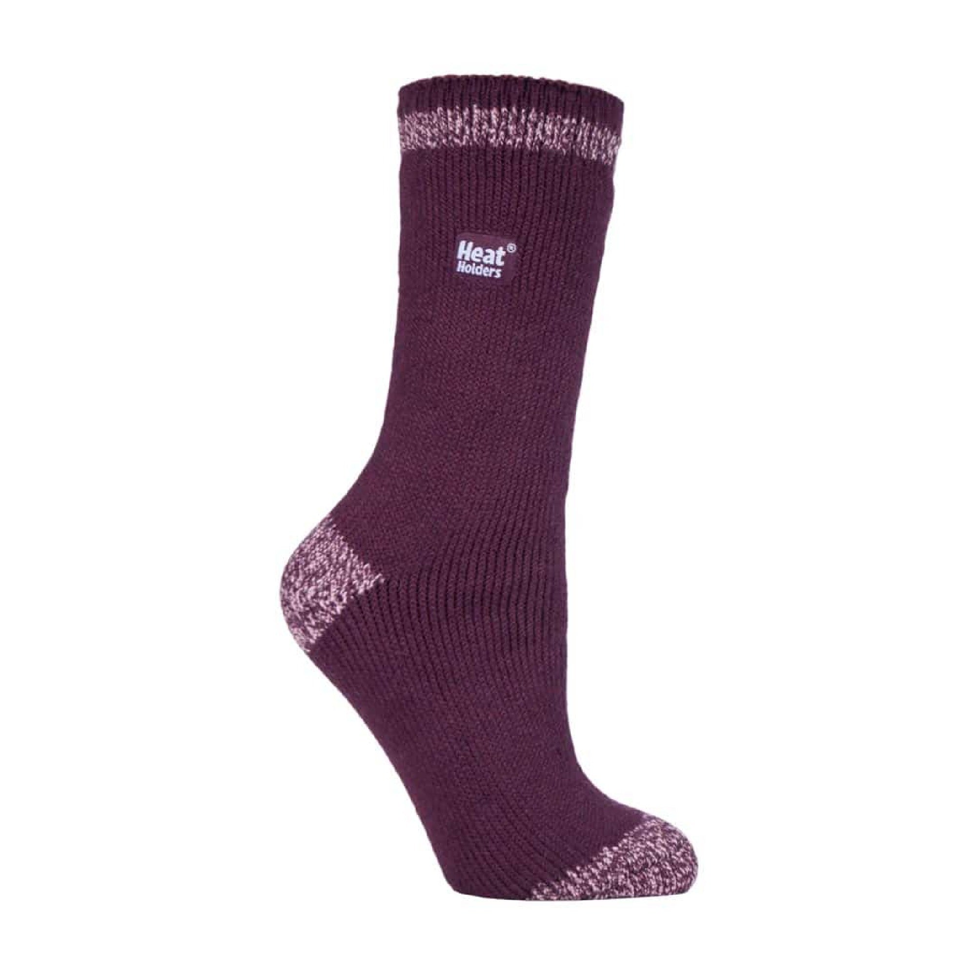 Ladies Twist Patterned Thick Winter Warm Thermal Socks