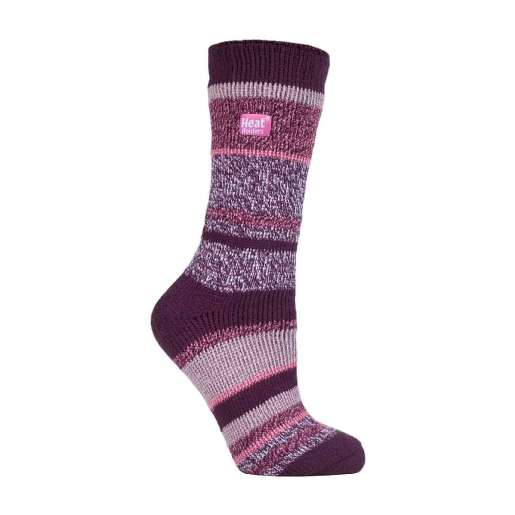 Ladies Twist Patterned Thick Winter Warm Thermal Socks