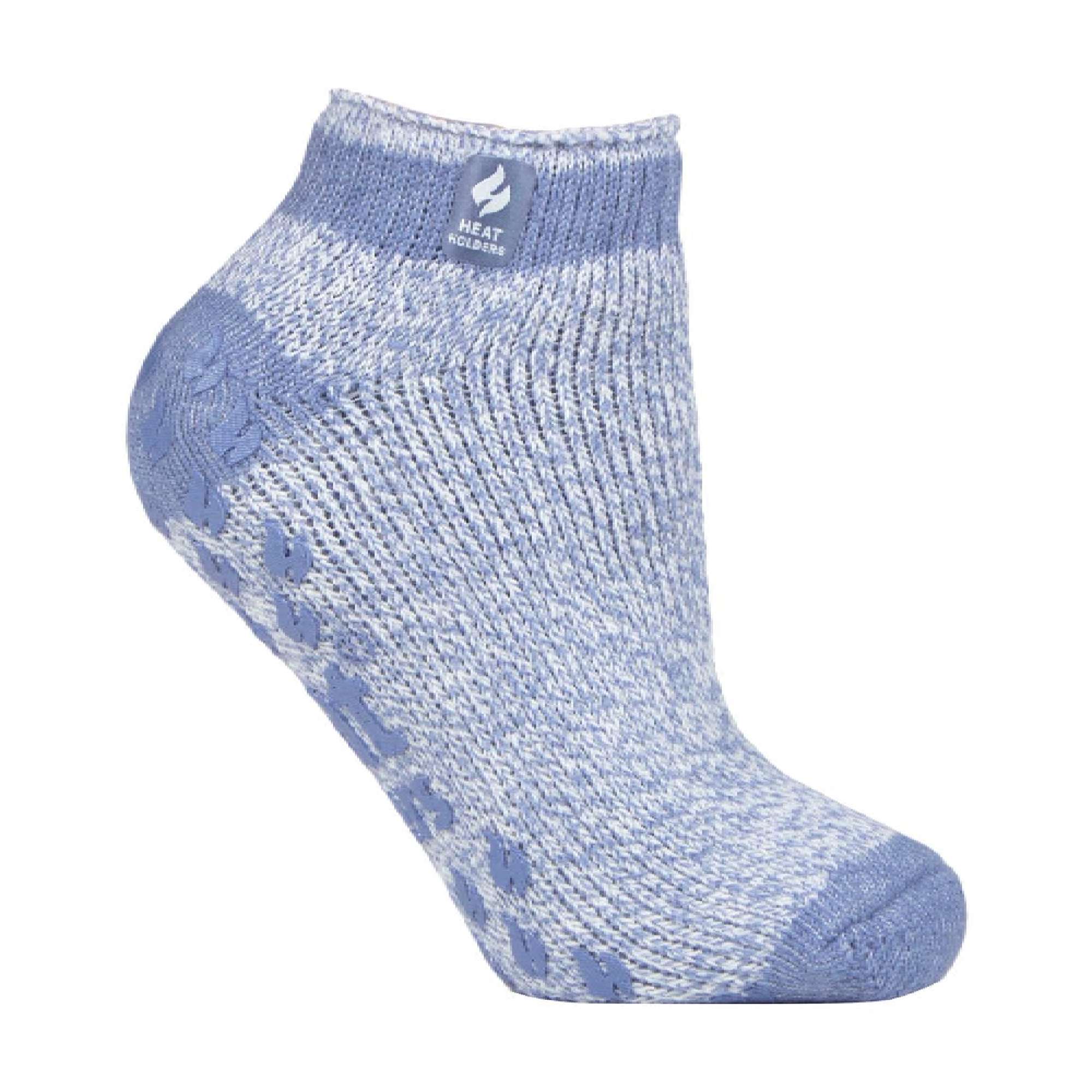 Ladies Thick Warm 2.3 Tog Thermal Low Cut Ankle Slipper Socks