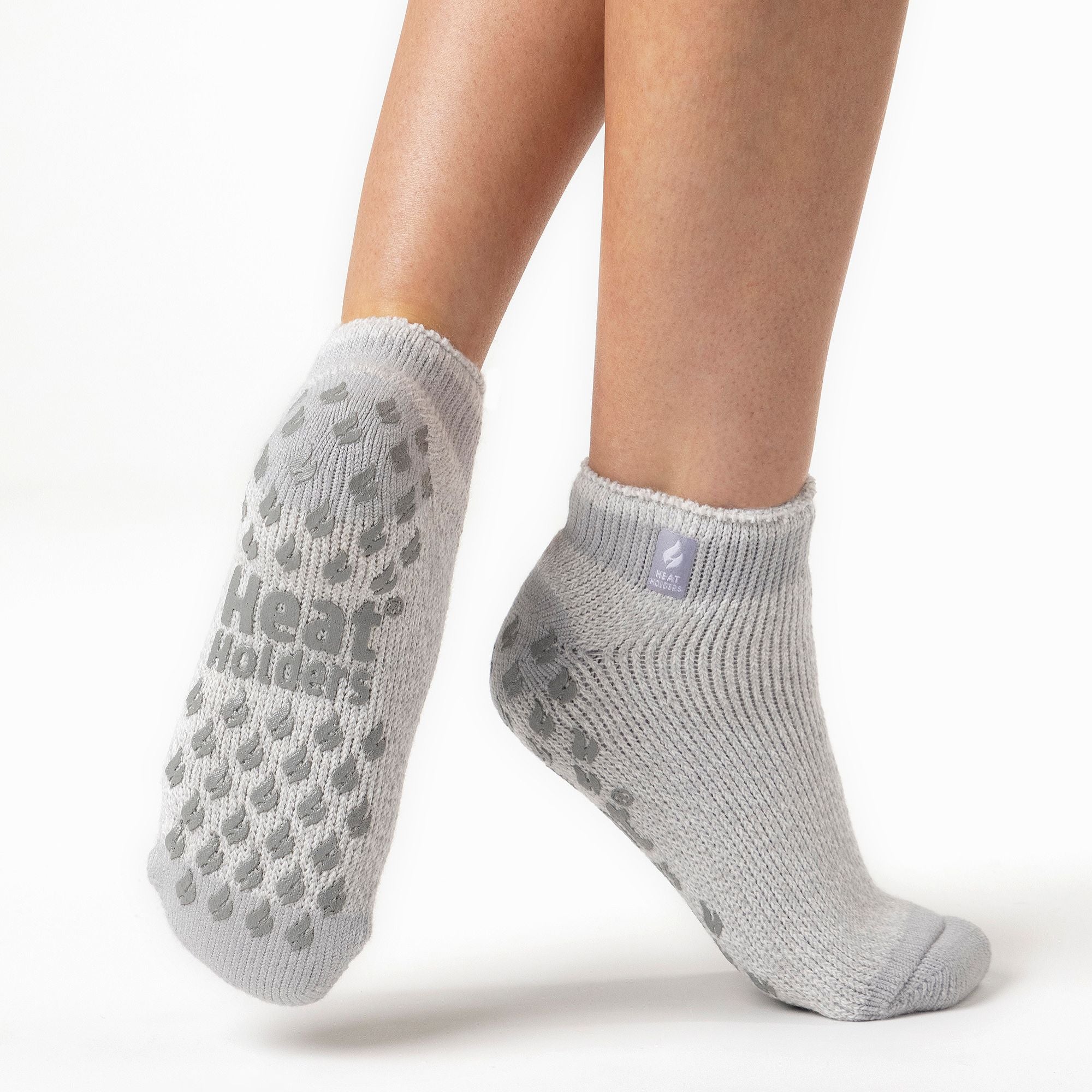 Ladies Thick Warm 2.3 Tog Thermal Low Cut Ankle Slipper Socks