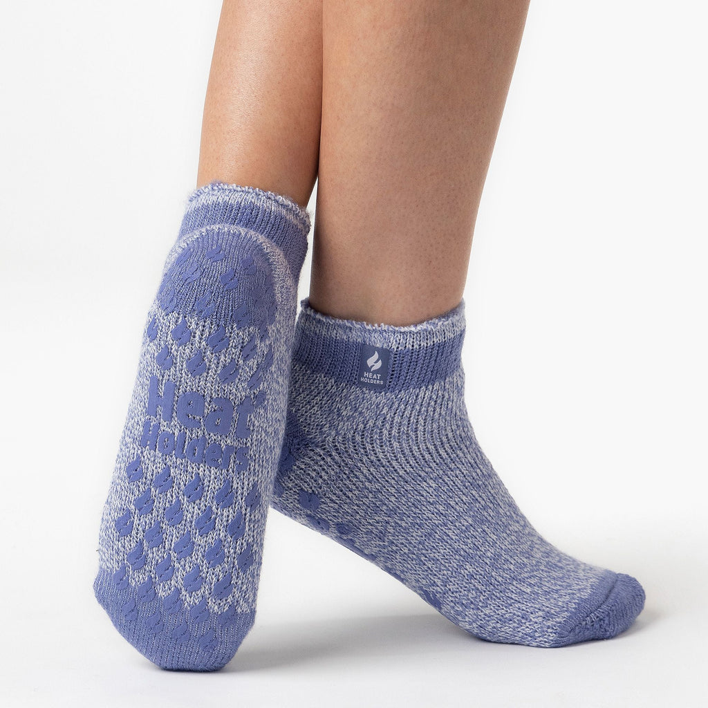 Ladies Thick Warm 2.3 Tog Thermal Low Cut Ankle Slipper Socks