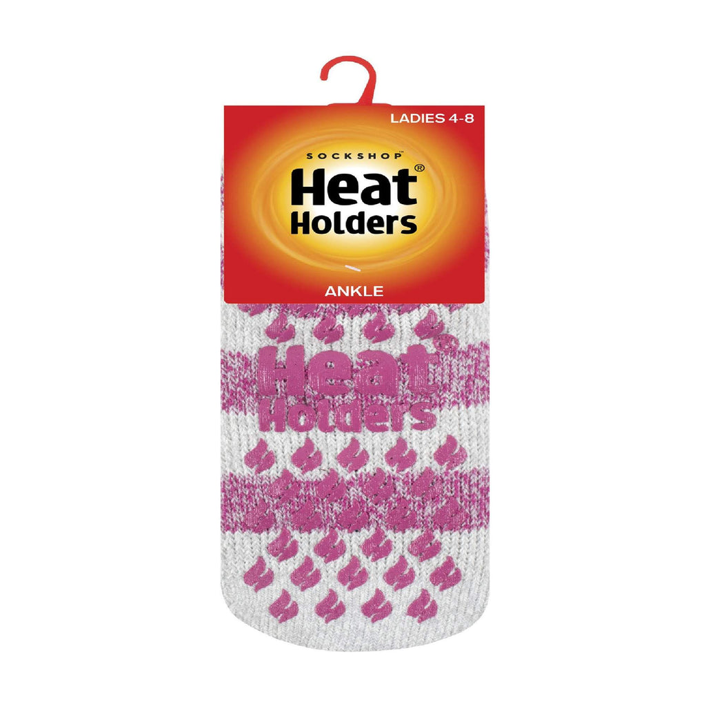 Ladies Thick Warm 2.3 Tog Thermal Low Cut Ankle Slipper Socks