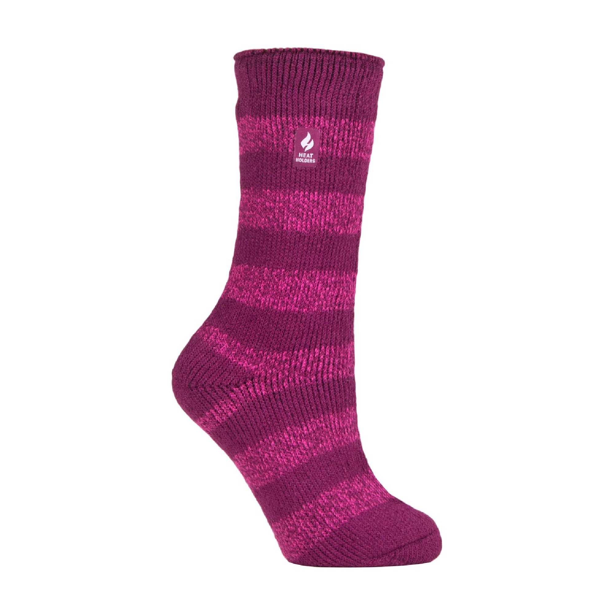 Ladies Twist Patterned Thick Winter Warm Thermal Socks