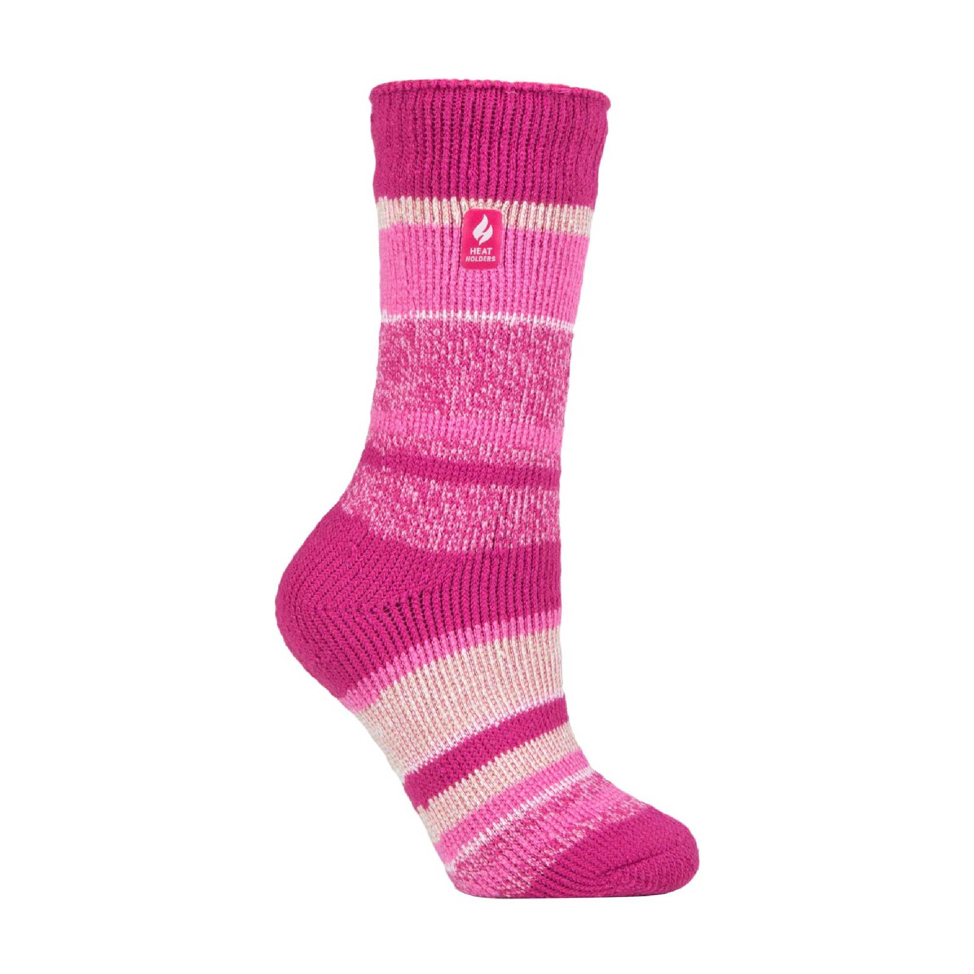 Ladies Twist Patterned Thick Winter Warm Thermal Socks