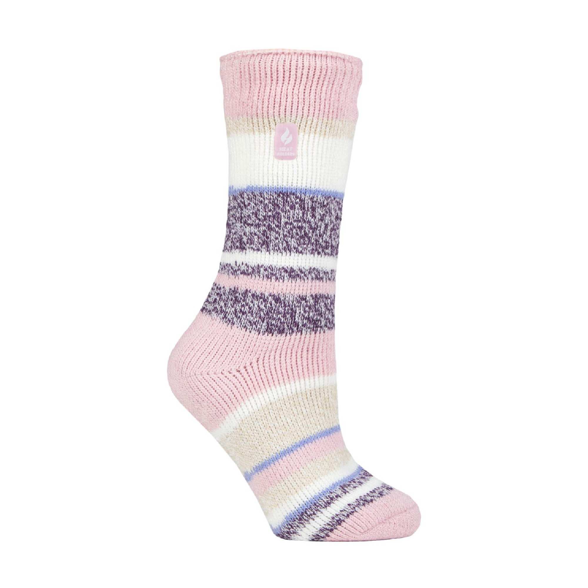 Ladies Twist Patterned Thick Winter Warm Thermal Socks