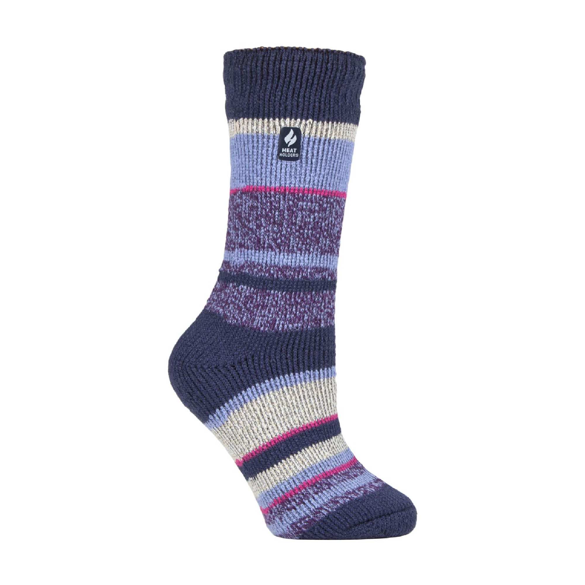 Ladies Twist Patterned Thick Winter Warm Thermal Socks