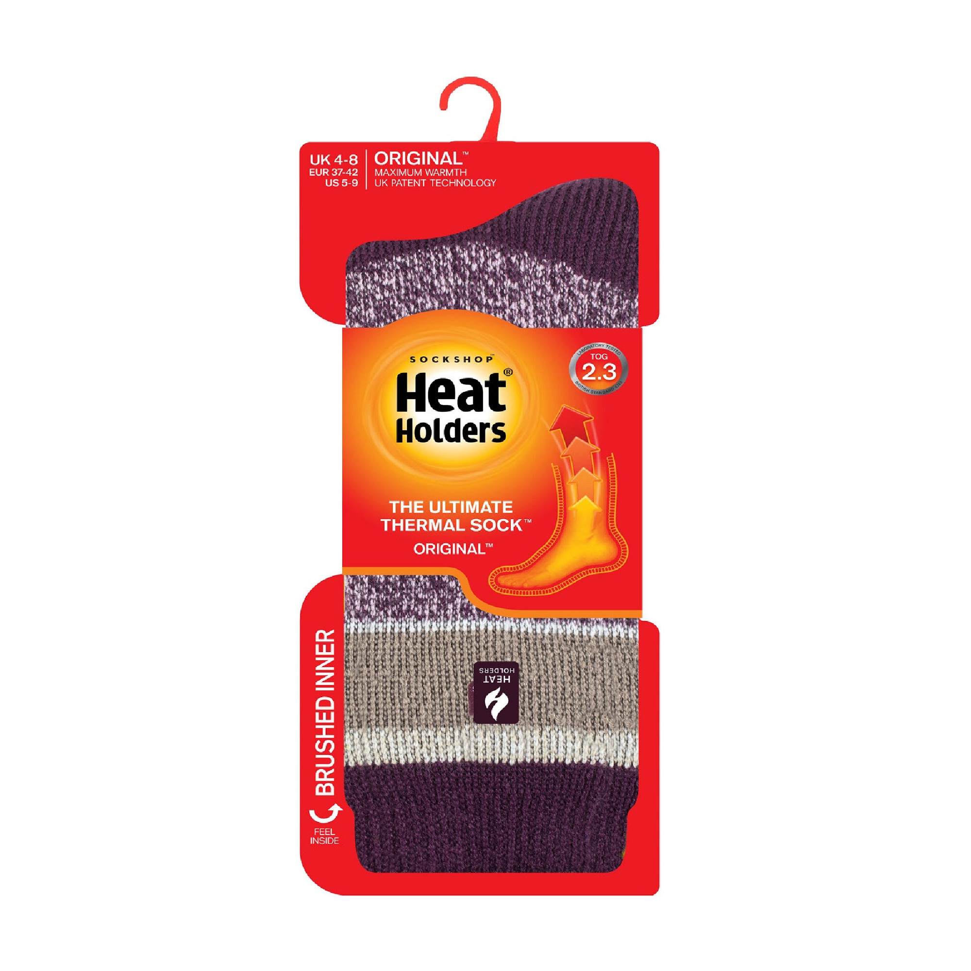 Ladies Twist Patterned Thick Winter Warm Thermal Socks