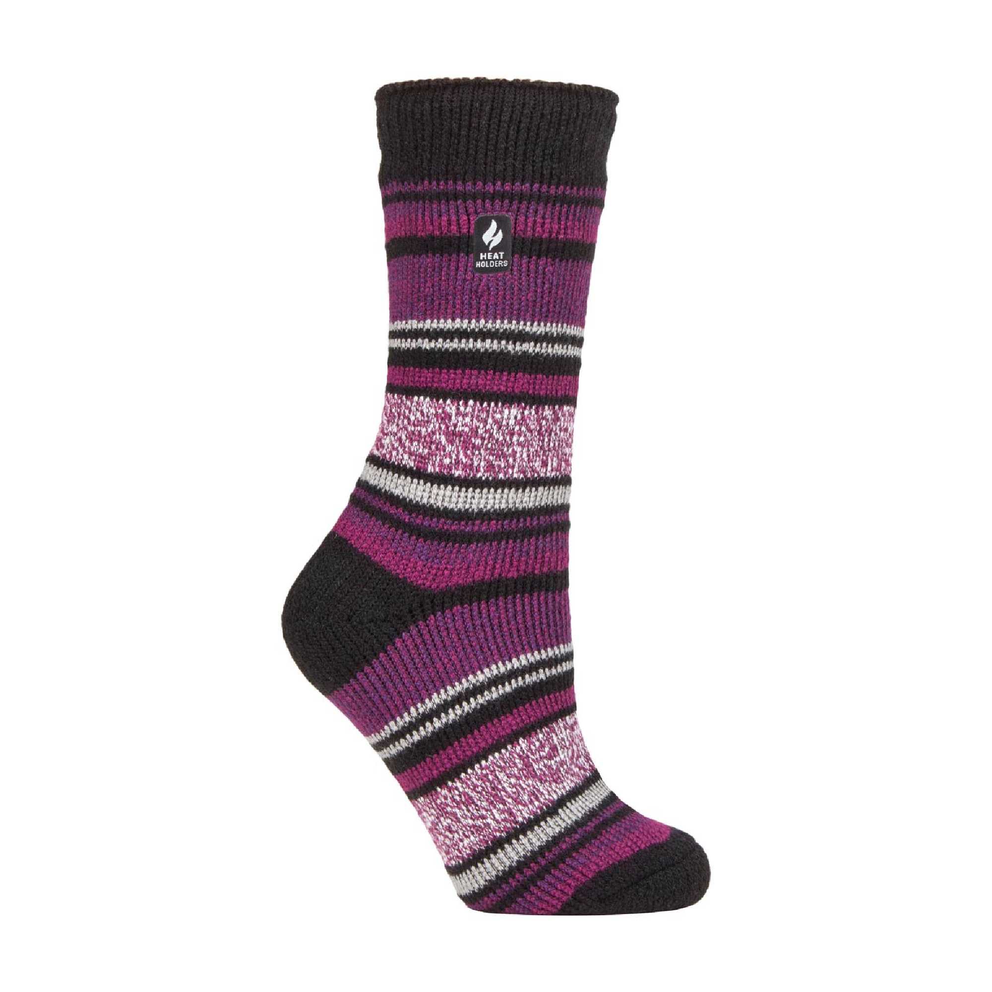 Ladies Twist Patterned Thick Winter Warm Thermal Socks
