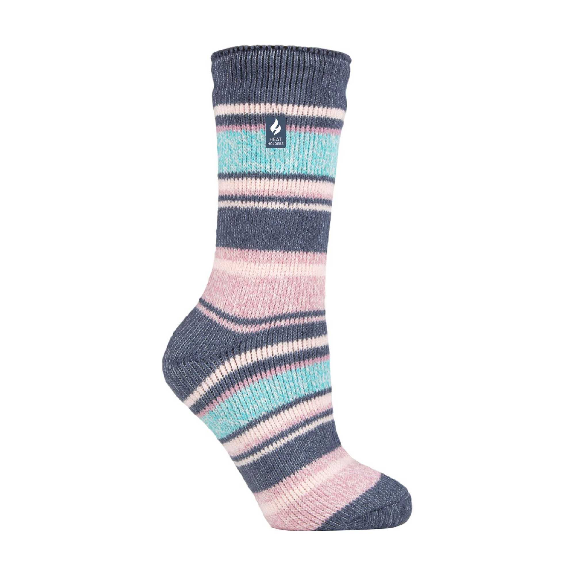 Ladies Twist Patterned Thick Winter Warm Thermal Socks