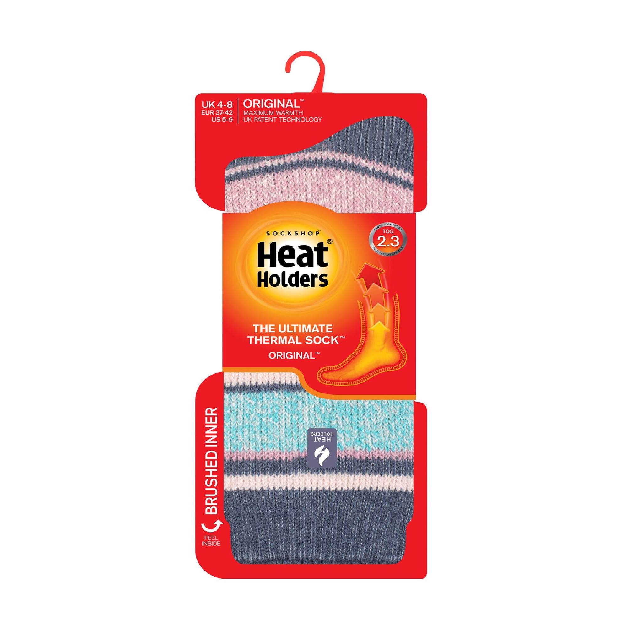 Ladies Twist Patterned Thick Winter Warm Thermal Socks