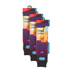 3 Pack Ladies Winter 2.3 TOG Thermal Long Knee High Ski Socks