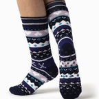 2 Pairs Womens Soul Warming Socks with Grips