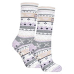 2 Pairs Womens Soul Warming Socks with Grips