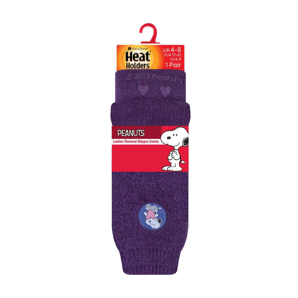 Ladies Snoopy & Minnie Mouse Novelty Thermal Slipper Socks