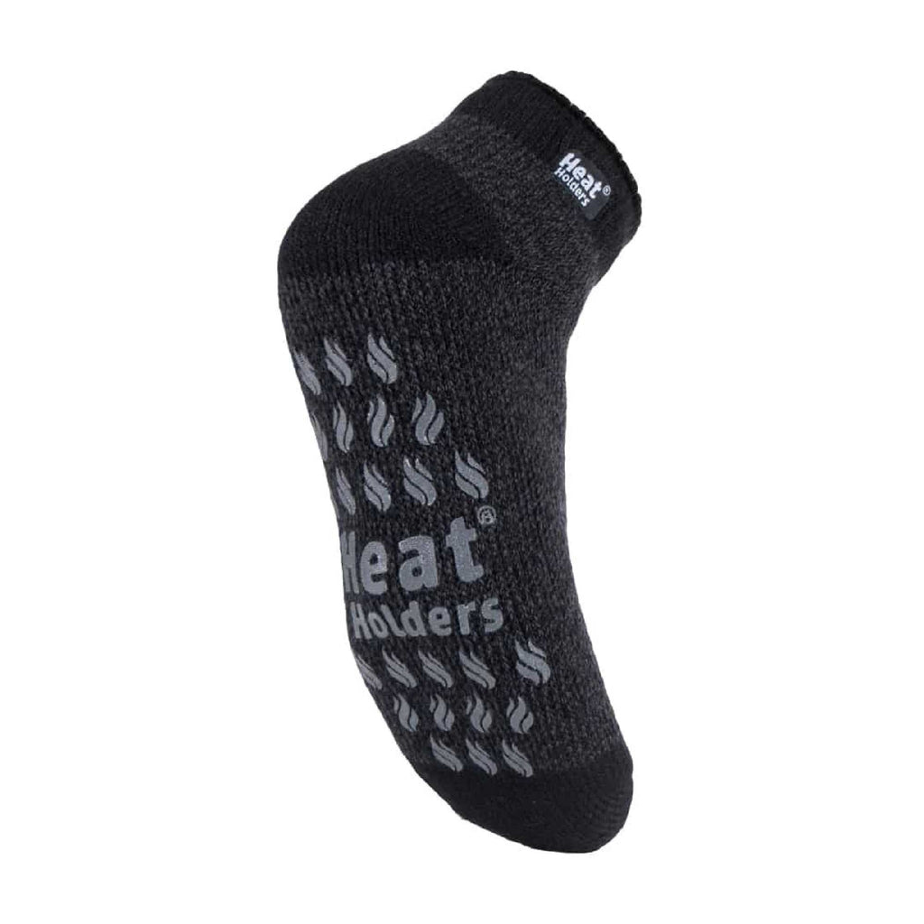 Mens 2.3 TOG Non Slip Low Cut Ankle Thermal Slipper Socks (Multipack Options)