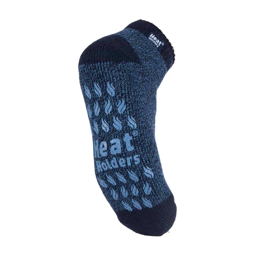 Mens 2.3 TOG Non Slip Low Cut Ankle Thermal Slipper Socks (Multipack Options)