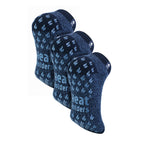 Mens 2.3 TOG Non Slip Low Cut Ankle Thermal Slipper Socks (Multipack Options)