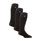 Men's Thermal Striped Ski Socks | High Quality Heat Holders Extra Long Socks