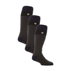 Men's Thermal Striped Ski Socks | High Quality Heat Holders Extra Long Socks