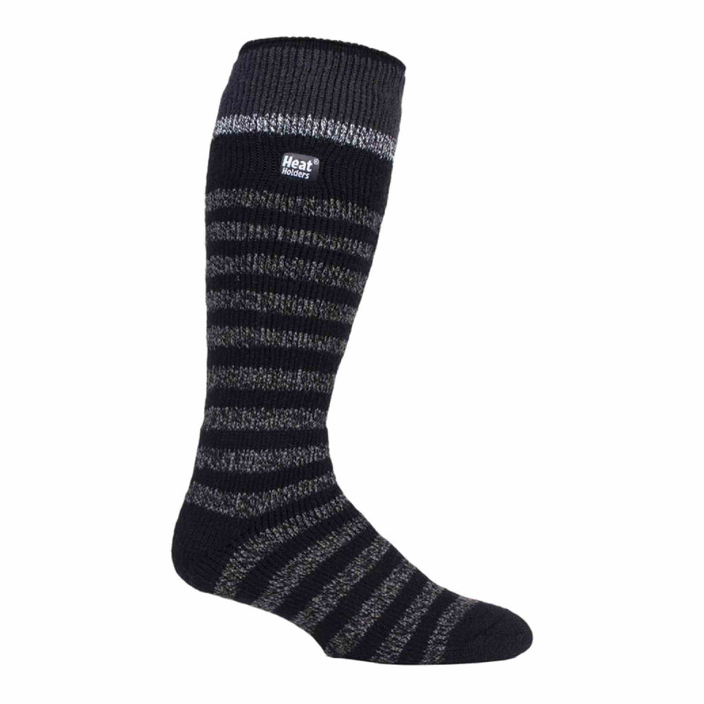 Mens Striped 2.3 TOG Winter Knee High Thermal Ski Socks