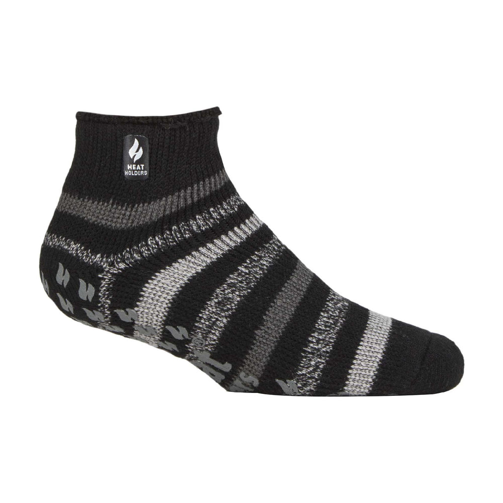 Mens 2.3 TOG Non Slip Low Cut Ankle Thermal Slipper Socks (Multipack Options)