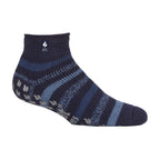 Mens 2.3 TOG Non Slip Low Cut Ankle Thermal Slipper Socks (Multipack Options)